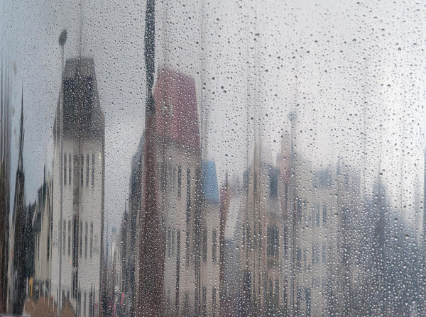 rainy Reykjavik, Iceland