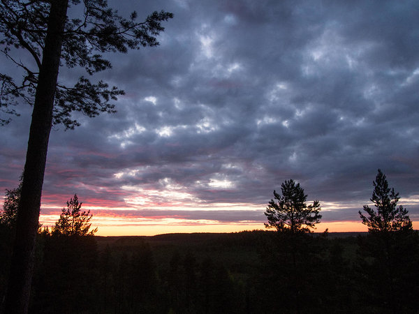 eelmise õhtu loojang