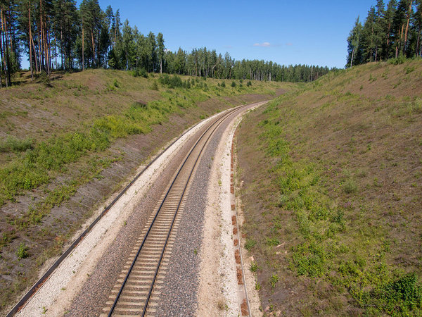 railway in Piusa