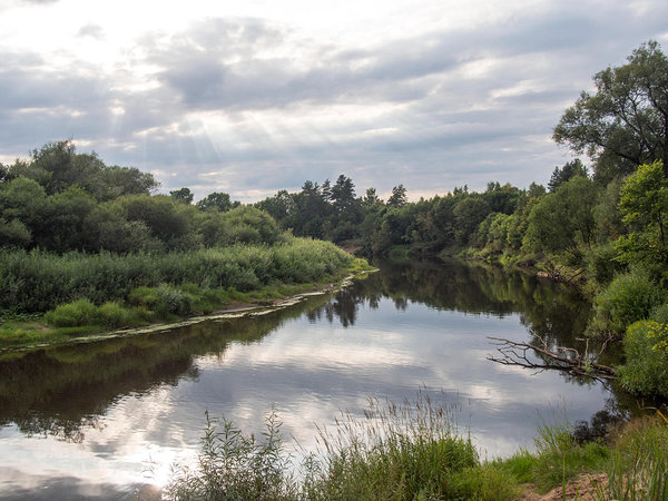 Koiva river at Kõrgeperve campsite