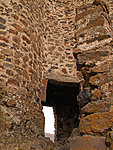 the door of the castle