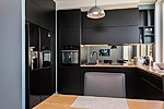 Kitchen furniture - Velvety black