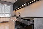 Modern sample kitchen in our Tartu office