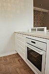 White classic kitchen furniture