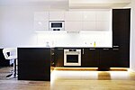 Kitchen furniture - Black and white