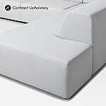 Nurgadiivan / Tootefotod Contract Upholstery´le