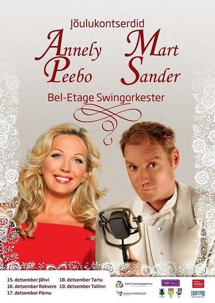Annely Peebo & Mart Sander 2011.a. üle Eesti!