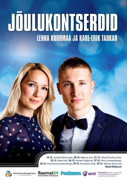 Lenna Kuurmaa ja Karl-Erik Taukari jõulukontserdid 2014