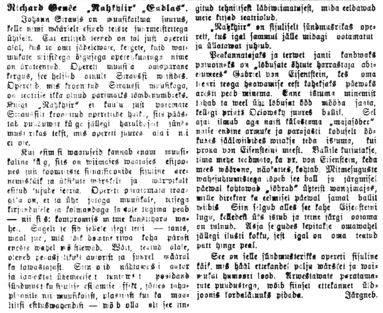 Vaba Maa Pärnu väljaanne 11. jaanuar 1924