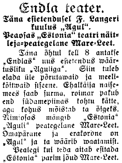 Pärnu Päevaleht 3. dets. 1932