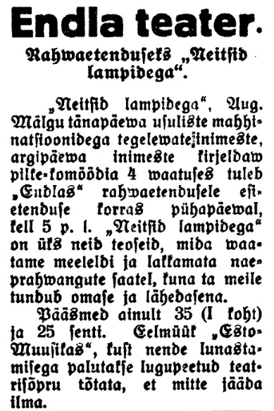 Pärnu Päevaleht 9. dets. 1933