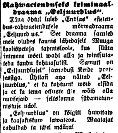 Vaba Maa Pärnu väljaanne 12. nov. 1933