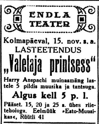 Pärnu Päevaleht 15. nov. 1933