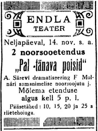 Pärnu Päevaleht 12. nov. 1935