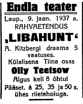 Pärnumaa Teataja 9. jaan. 1937