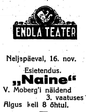 Pärnumaa Teataja 14. nov. 1939