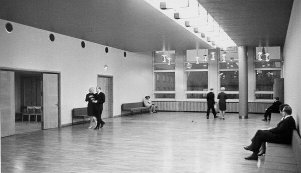 Uue teatrimaja jalutussaal 1967