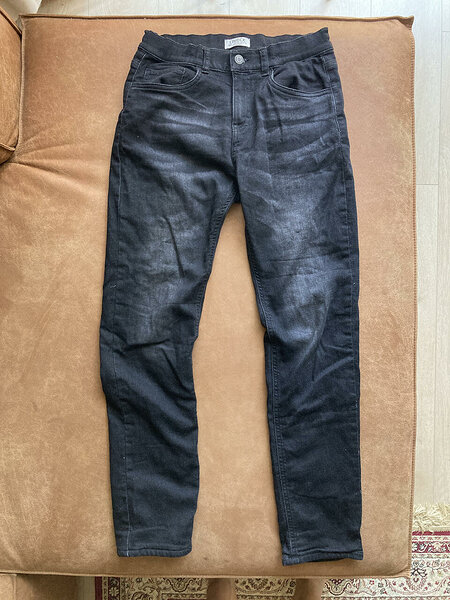 Lindex voodriga ja pehmed teksad, külma ilma ideaalsed püksid! 13-14y, 164, hind 20