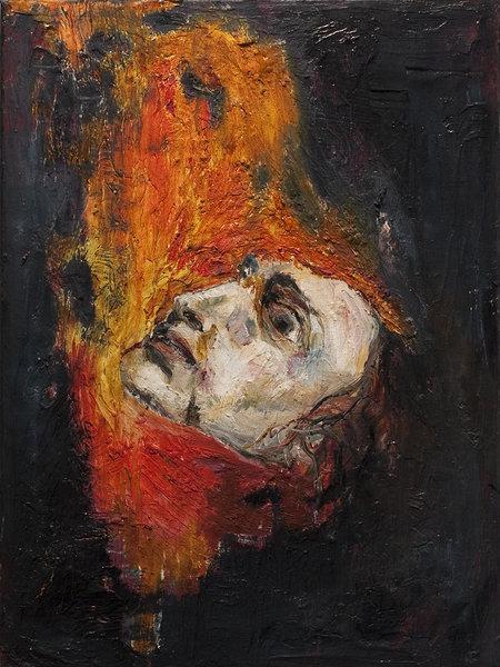 1Ms 7:18 V. Mixed media on canvas 90 x 60 cm