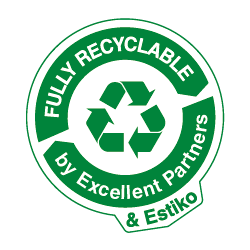 Fully Recyclable logo_Estiko_Sustainability
