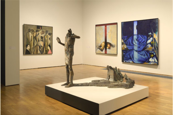 Permanent exhibition. Art after WWII – Conflicts and Adaptations. Photo: Stanislav Stepaško, AME