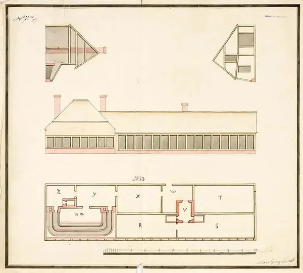 Oranžerii projekt Teichert 1754 TLM