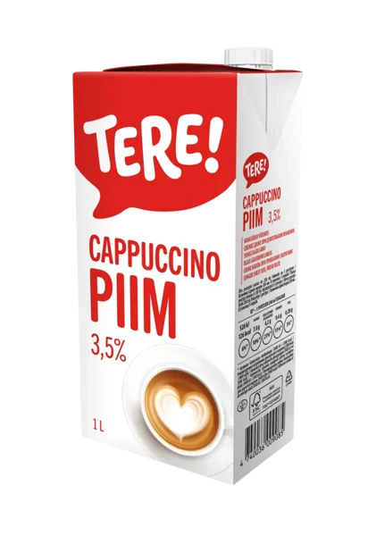 Tere UHT cappuccino milk