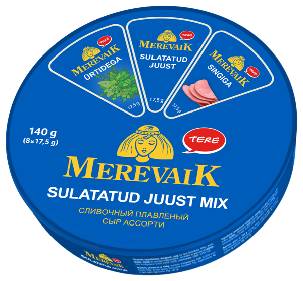 Merevaik Processed Cheese Assorted
