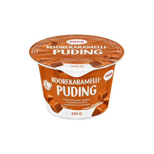 Caramel pudding 