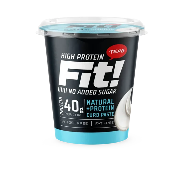 Fit! proteiinikohupiim maitsestmata. Rasvavaba.