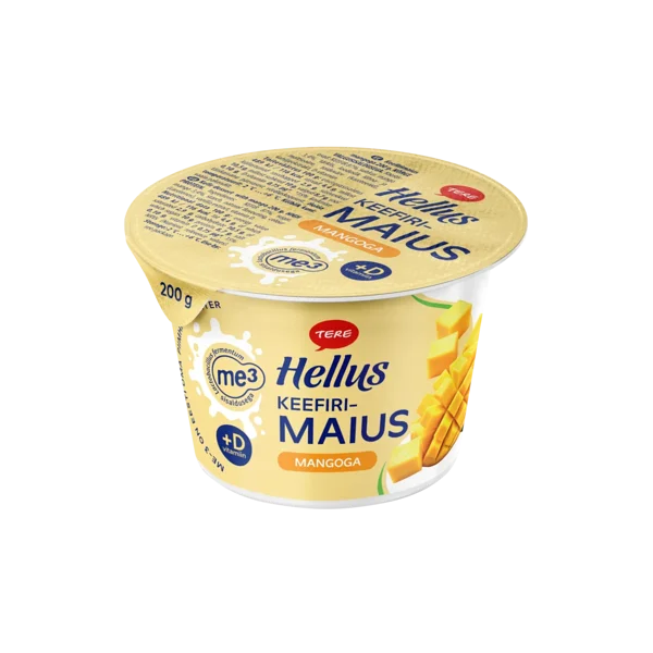 Mango kefir dessert