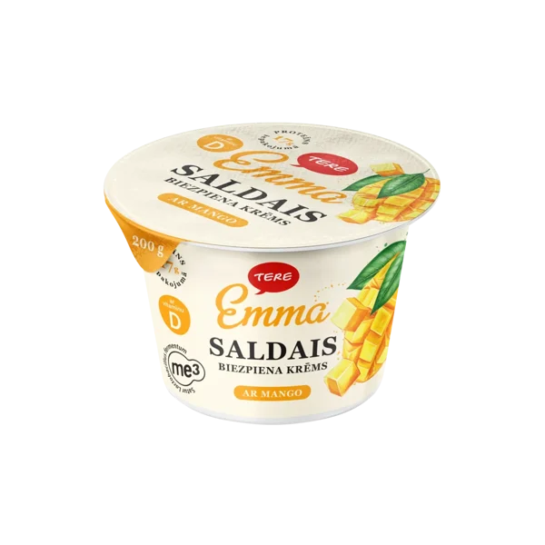 Emma saldais biezpiena krēms ar mango 