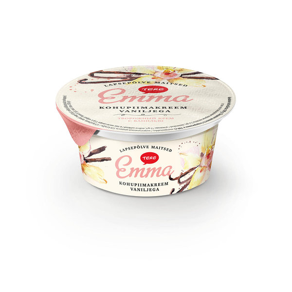 Emma curd cream with vanilla