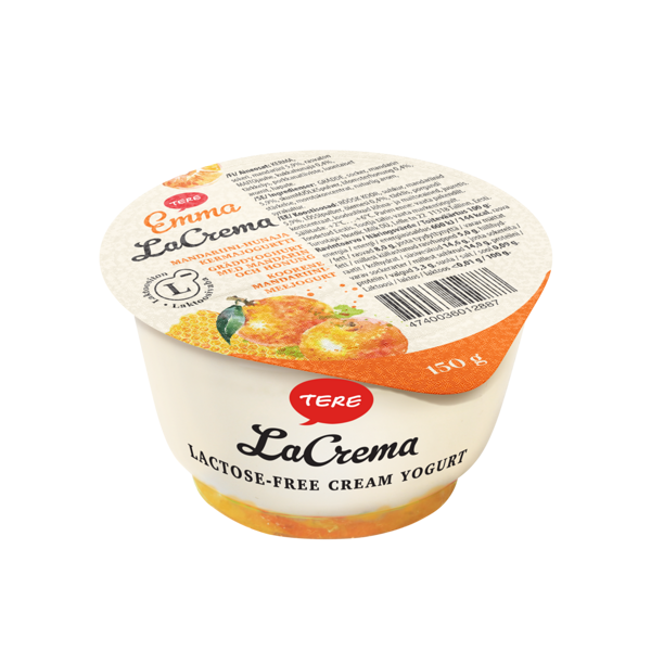 „Tere LaCrema Rammus“ cream yoghurt with mandarin and honey