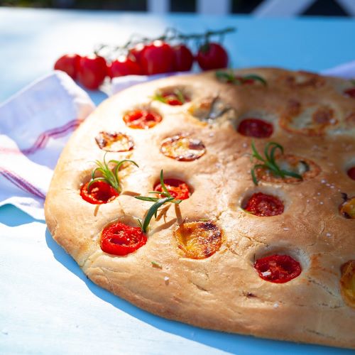 Juustukastmega Focaccia