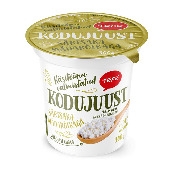 Tere cottage cheese with horseradish