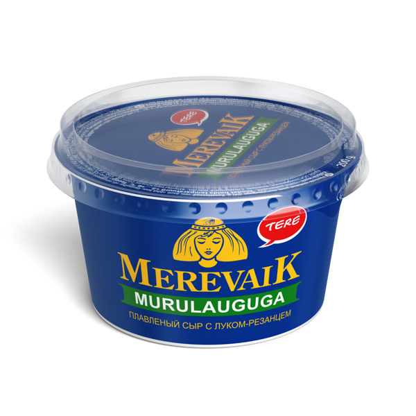 Плавленый сыр с луком-резанцем „Merevaik“ 