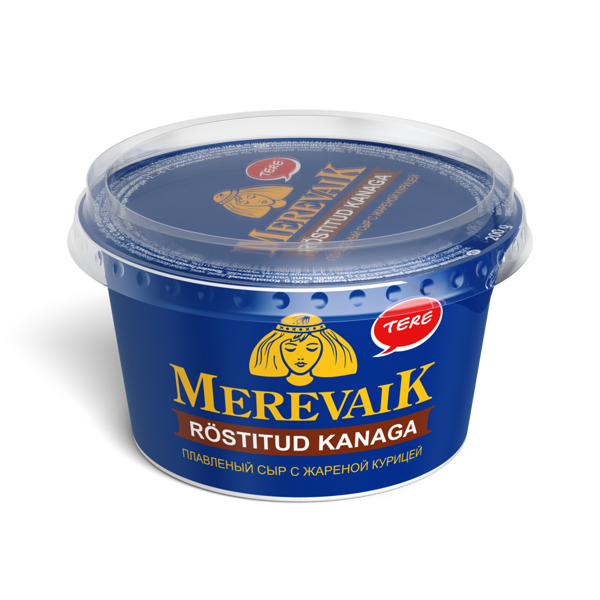 Плавленый сыр с жареной курицей „Merevaik“ 