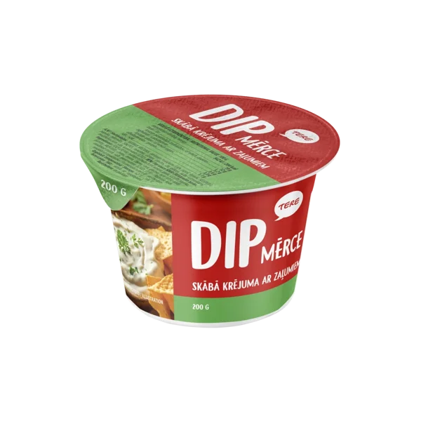 „Tere Dipp-Tops” dipmērce ar zaļumiem 