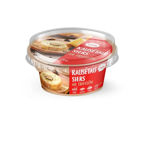 „Merevaik” kausetais siers ar trifelem