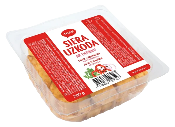 SIERA UZKODA ar papriku