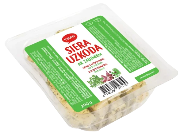 SIERA UZKODA ar zaļumiem