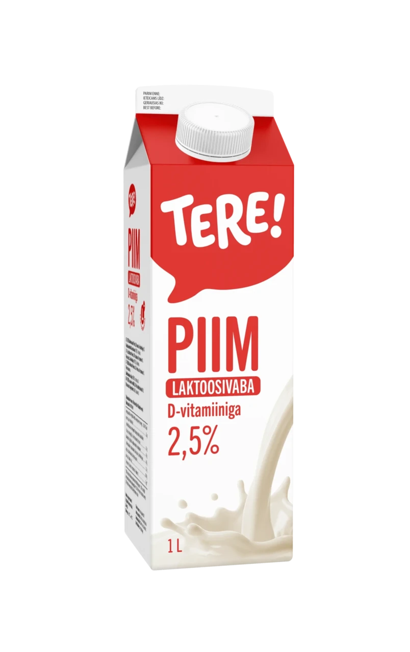 Laktoosivaba piim 2,5%