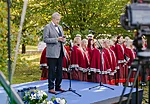 •	President härra Toomas Hendrik Ilves kõnet pidamas.