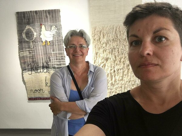 Kadi Pajupuu and Marilyn Piirsalu