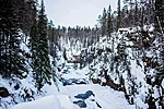 Auttiköngäs Canyon Adventure in Rovaniemi Lapland Finland