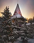Santa&#x27;s office in Rovaniemi Lapland Finland