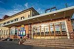 Rovaniemi train station main entrance