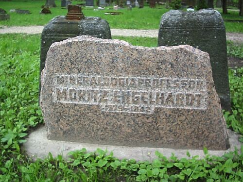 Moritz von Engelhardti hauakivi Tartu Raadi kalmistul. Foto: Liisa Lang