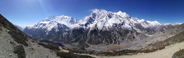 Annapurna III Himaalajas – selline võis olla kunagine Eesti kõrgeim mägi (foto Sander Olo)